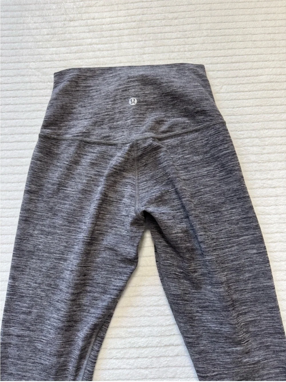 lululemon athletica Charcoal Heather High-Rise Leggings